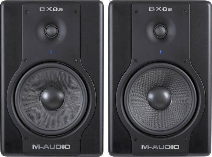 M-AUDIO BX8a Deluxeスタジオモニタースピーカー 2台セット M-AUDIO BX8a Deluxeスタジオモニタースピーカー 2台セット M
